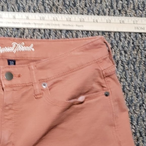 EUC Universal Thread Salmon Colored Shorts Size 6 28 - Picture 13 of 16